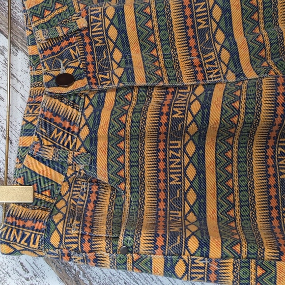 Multicolor Patterned Jeans - Picture 3 of 10